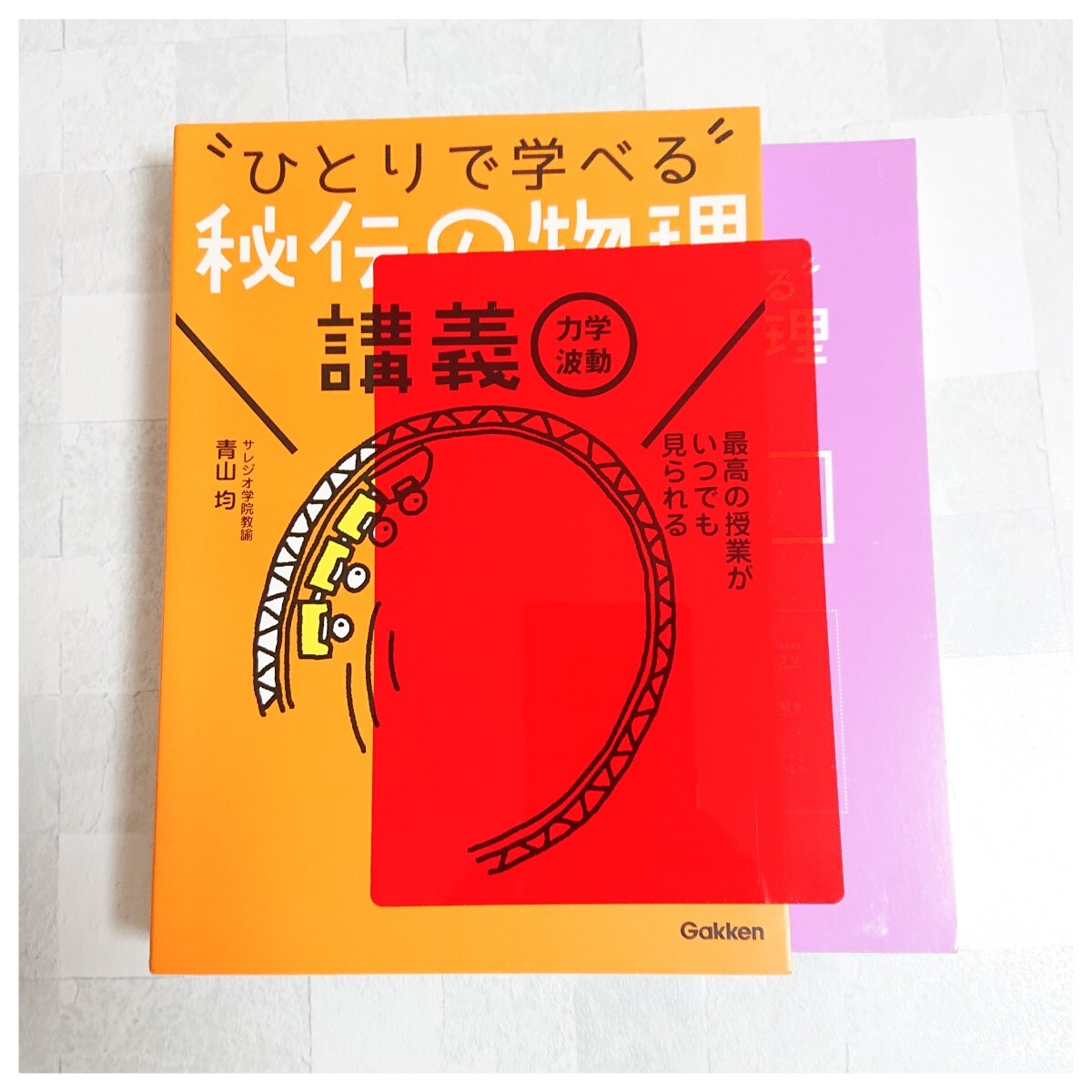 ◆即決【送料無料・匿名配送】 “ひとりで学べる”秘伝の物理講義 力学・波動 青山均／著の画像1