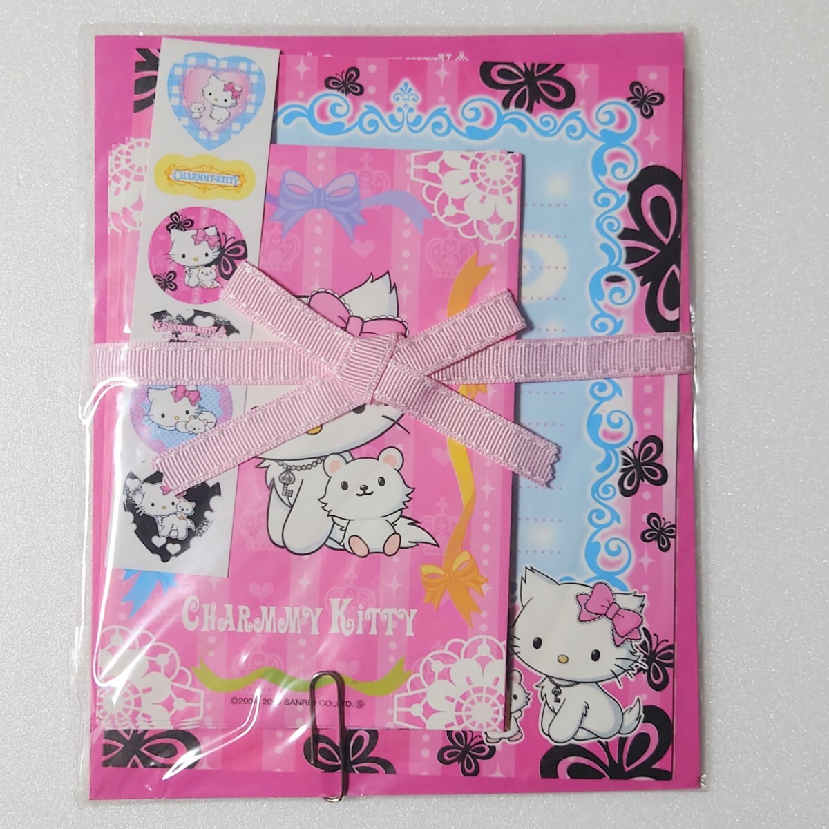  Hello Kitty Hello Kitty tea -mi- Kitty CHARMMY KITTY letter set 2 kind 2005 year 
