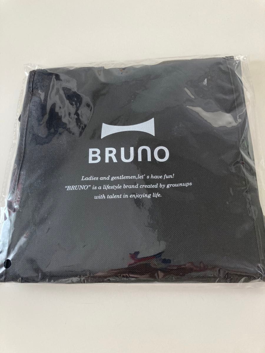 新品未使用BRUNO 保冷ポーチ付き　ミニトート　ブラック　ポーチとミニトートバッグ