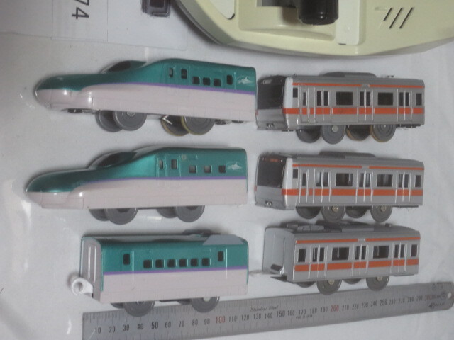 ■中古 プラレール 大量出品 ぼくが運転 マスコン E5系新幹線はやぶさ 中央線 474の画像2