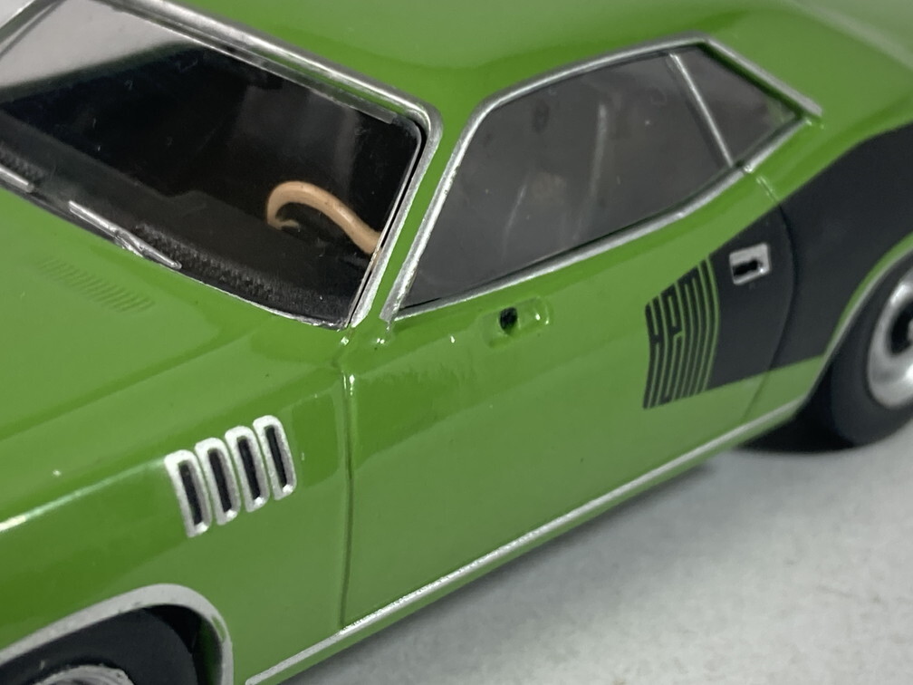 [ジャンク] プリムス ヘミ クーダ Plymouth Hemi Cuda (1971) 1/43 - ディアゴスティーニ アメリカンカーコレクションの画像2