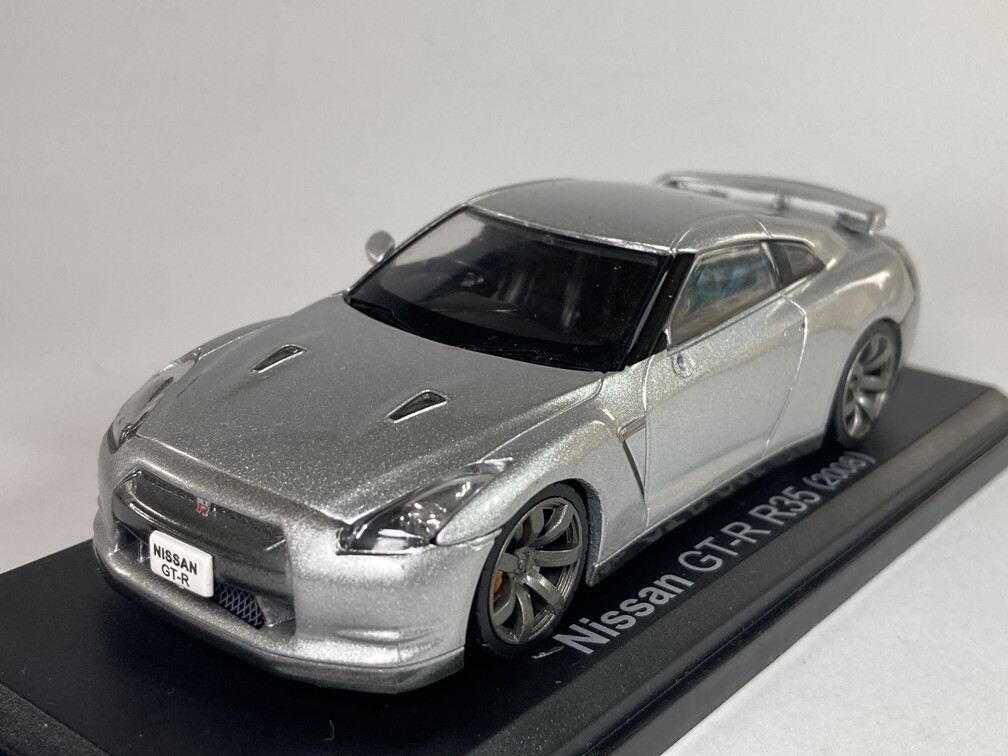 [ジャンク] ニッサン Nissan GT-R R35 (2008) 1/43 - アシェット国産名車コレクション Hachette_画像3