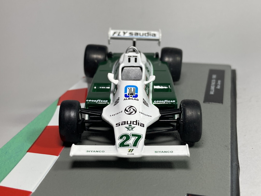 ウィリアムズ Williams FW07B 1980 Alan Jones 1/43 - ディアゴスティーニ Deagostini F1マシンコレクションの画像8