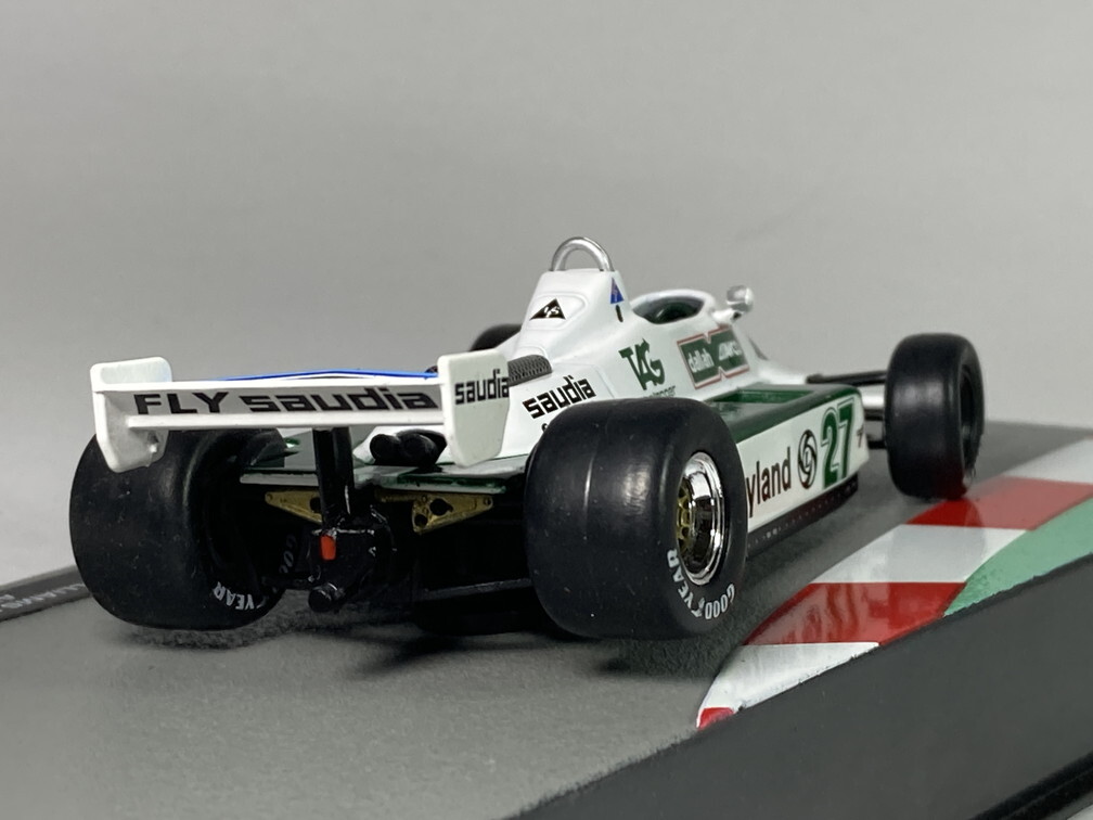 ウィリアムズ Williams FW07B 1980 Alan Jones 1/43 - ディアゴスティーニ Deagostini F1マシンコレクションの画像5
