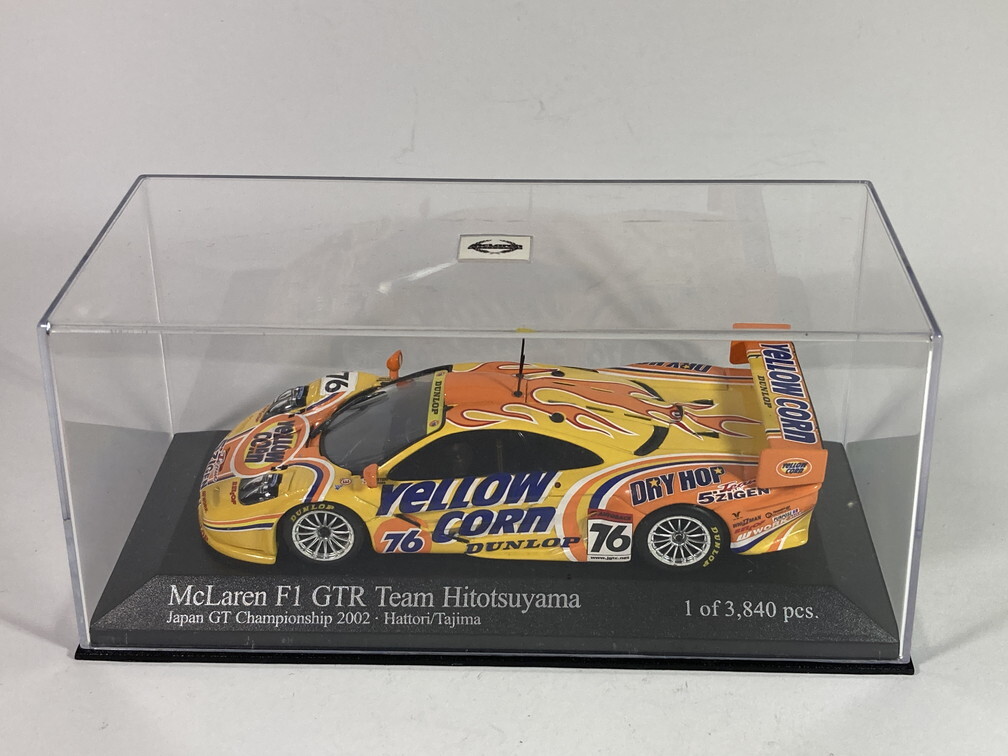 マクラーレン McLaren F1 GTR Team Hitotsuyama Japan GT 2002 1/43 - ミニチャンプス Minichampsの画像9