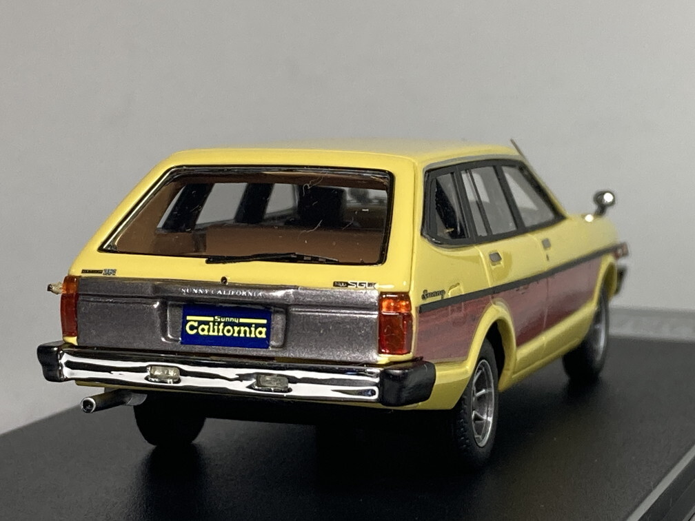 ニッサン サニー カリフォルニア Nissan Sunny California 1400SGL 1979 1/43 - ハイストーリー Hi-Story Hand Made Modelの画像5