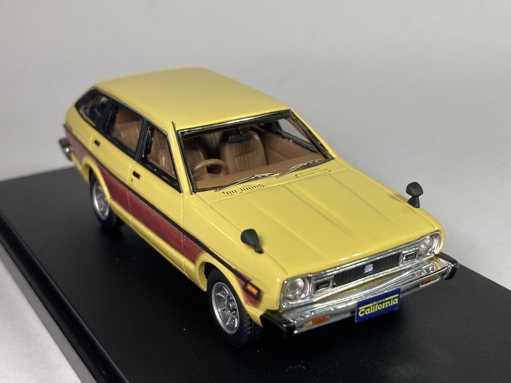 ニッサン サニー カリフォルニア Nissan Sunny California 1400SGL 1979 1/43 - ハイストーリー Hi-Story Hand Made Model_画像7