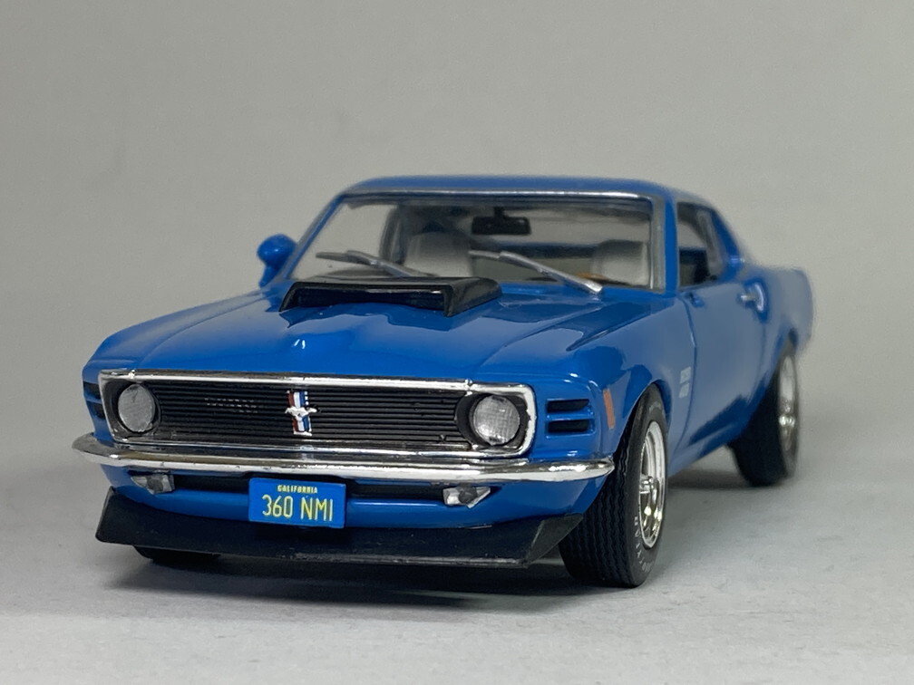 [ジャンク] フォード マスタング ボス Ford Mustang Boss 429 (1970) 1/43 - ディアゴスティーニ アメリカンカーコレクションの画像1