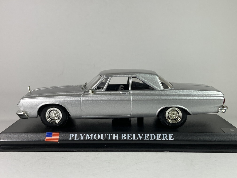 プリムス ベルヴェデア Plymouth Belvedere 1964 1/43 - ユニバーサルホビー for デルプラド delpradoの画像3