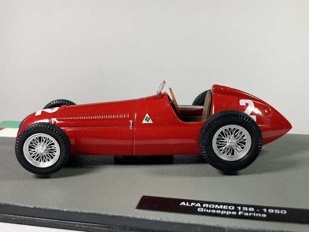 アルファロメオ Alfa Romeo 158 1950 Giuseppe Farina 1/43 - ディアゴスティーニ Deagostini F1マシンコレクションの画像3