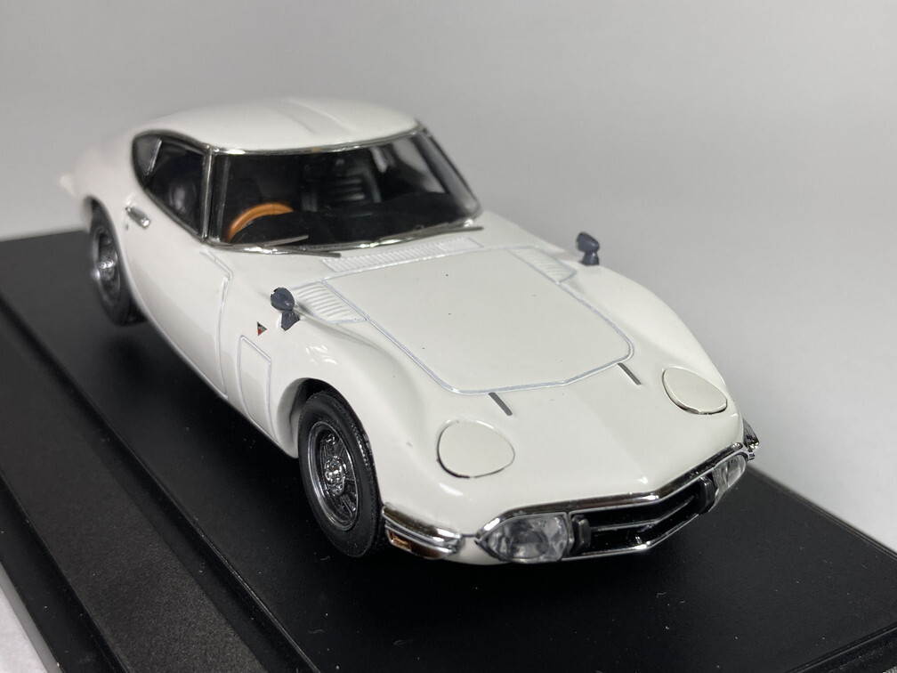 トヨタ Toyota 2000GT 後期 Late Version ホワイト White 1968 1/43 - エブロ EBBRO_画像7