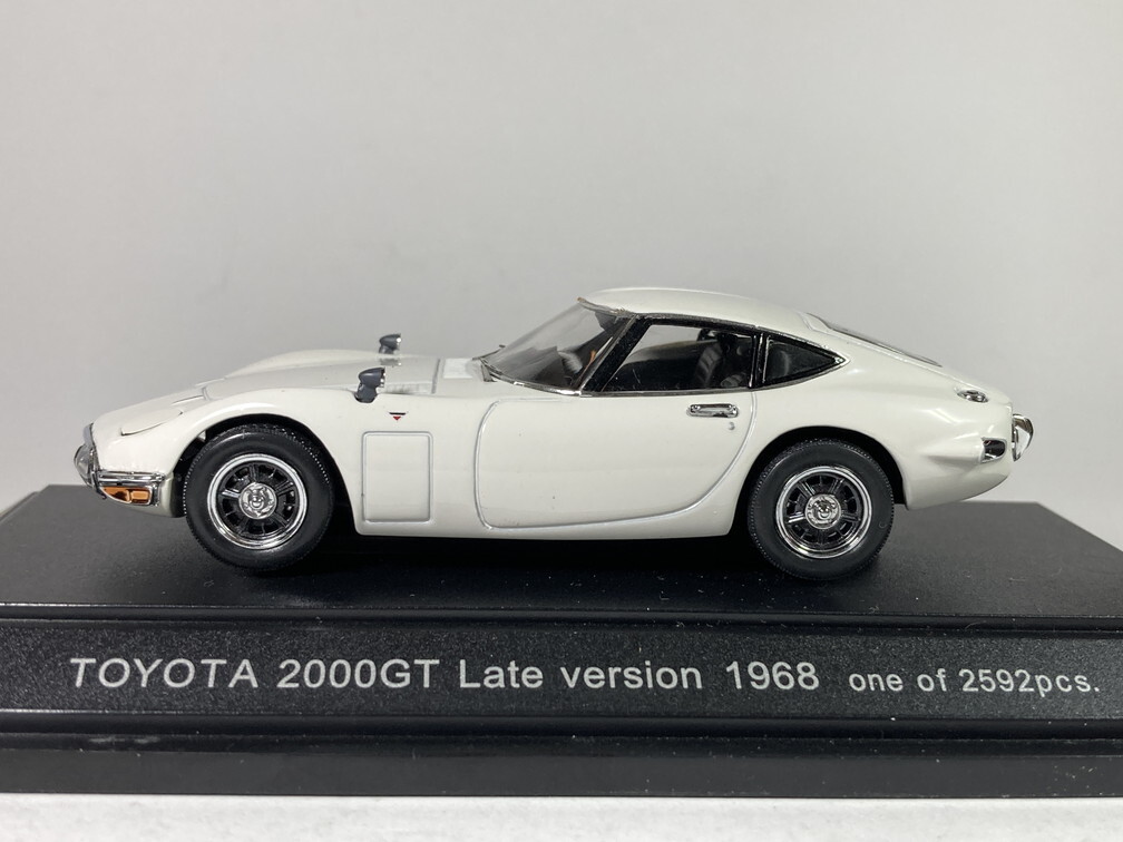 トヨタ Toyota 2000GT 後期 Late Version ホワイト White 1968 1/43 - エブロ EBBRO_画像3