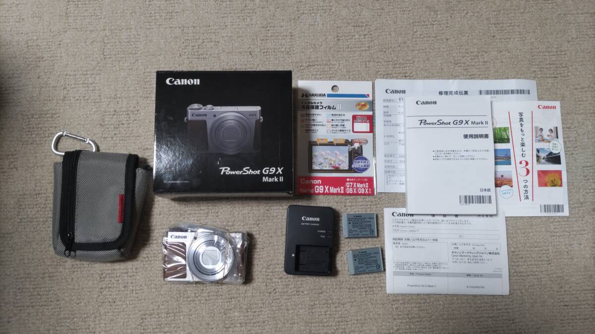 ■メーカー修理整備済　Canon/キャノン コンパクトデジタルカメラ PowerShot G9X Mark II