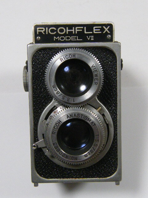 ◎ RICOHFLEX MODEL VII 8cm F3.5 リコーフレックス 二眼レフ RICOH リコー_画像5