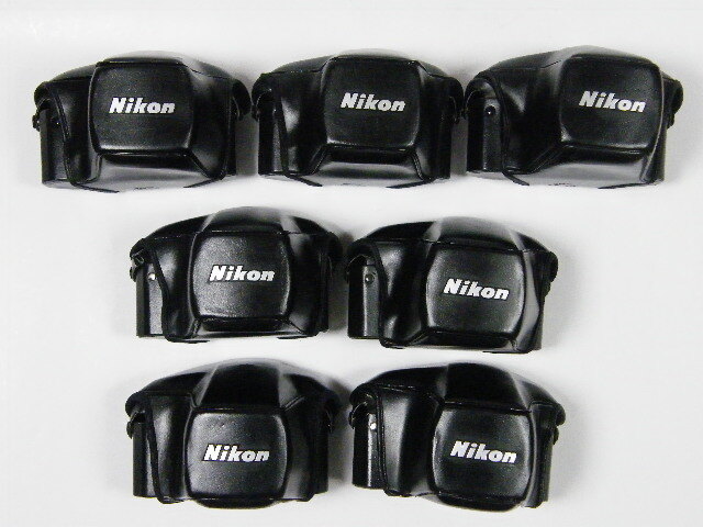 ◎ Nikon CF-27 ニコン 純正 カメラケース (FE/FE2/FM/FM2/FM3A用) 計7個_画像3