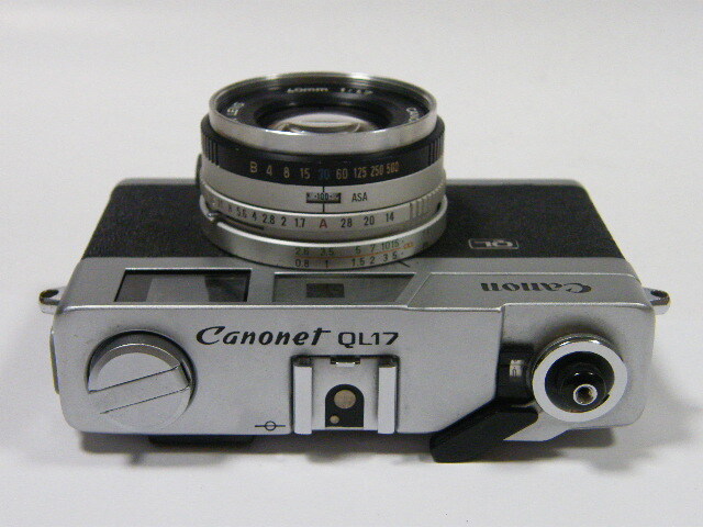 ◎ Canon Canonet QL17 CANON LENS 40mm F1.7 大口径レンズ キャノン キャノネット レンジファインダー_画像4