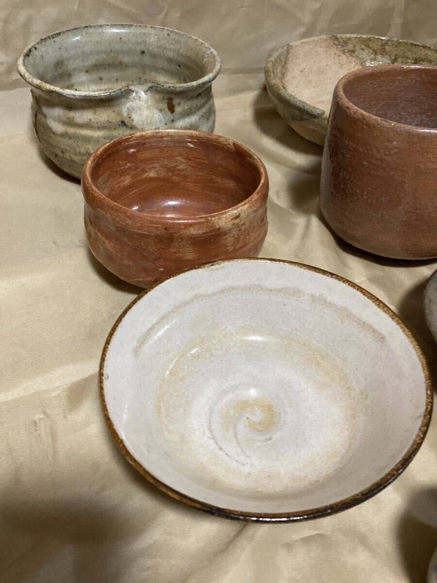 茶道具 茶器 抹茶碗 在銘 陶器 の画像3