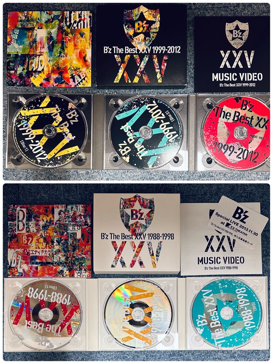 B'z The Best XXV 1988-1998 1999-2012 6枚組