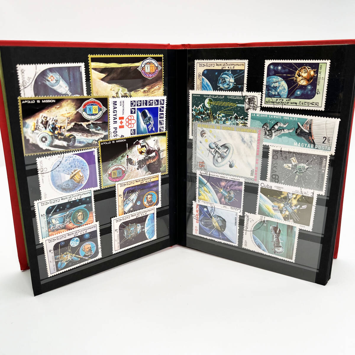 切手 コレクション アルバム まとめ売り アンティーク 記念切手 希少 アポロの画像1