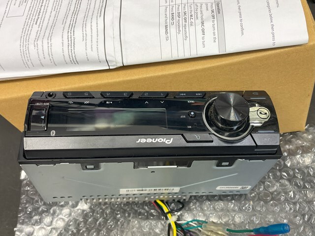 USDM MVH-S21BT PIONEER デジタル メディア レシーバー 1DINオーディオ ブルートゥース MP3 WMA USモデルの画像9