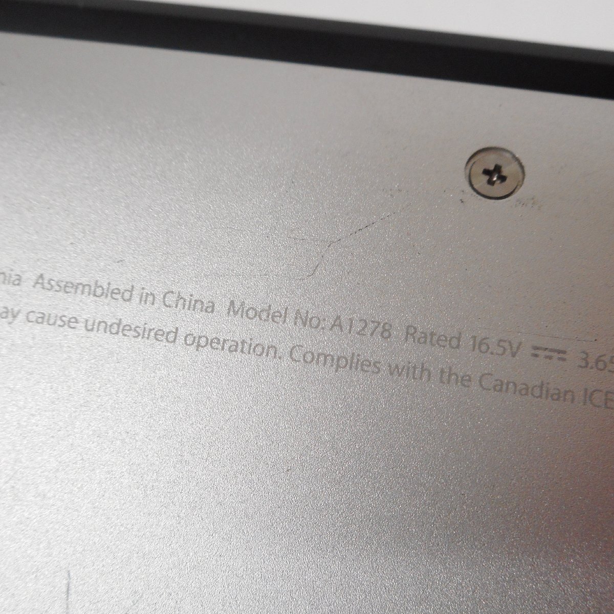 ID286 Apple Apple laptop A1278 Macbook Pro Junk 