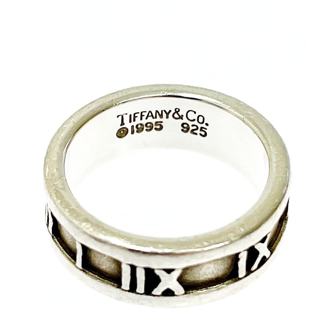 【1円スタート】TIFFANY & Co. ティファニー シルバー アトラス 5.3g 925刻印 指輪 リング 260781の画像5