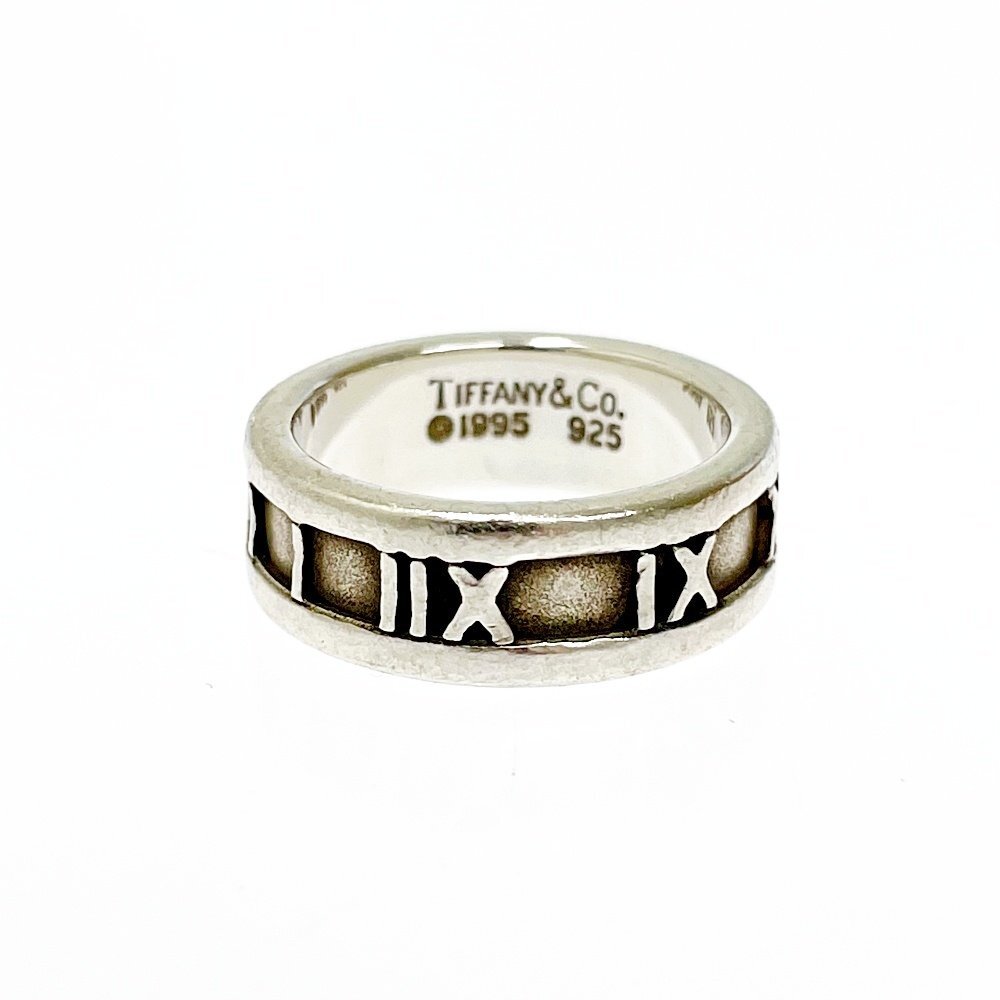 【1円スタート】TIFFANY & Co. ティファニー シルバー アトラス 5.3g 925刻印 指輪 リング 260781の画像1