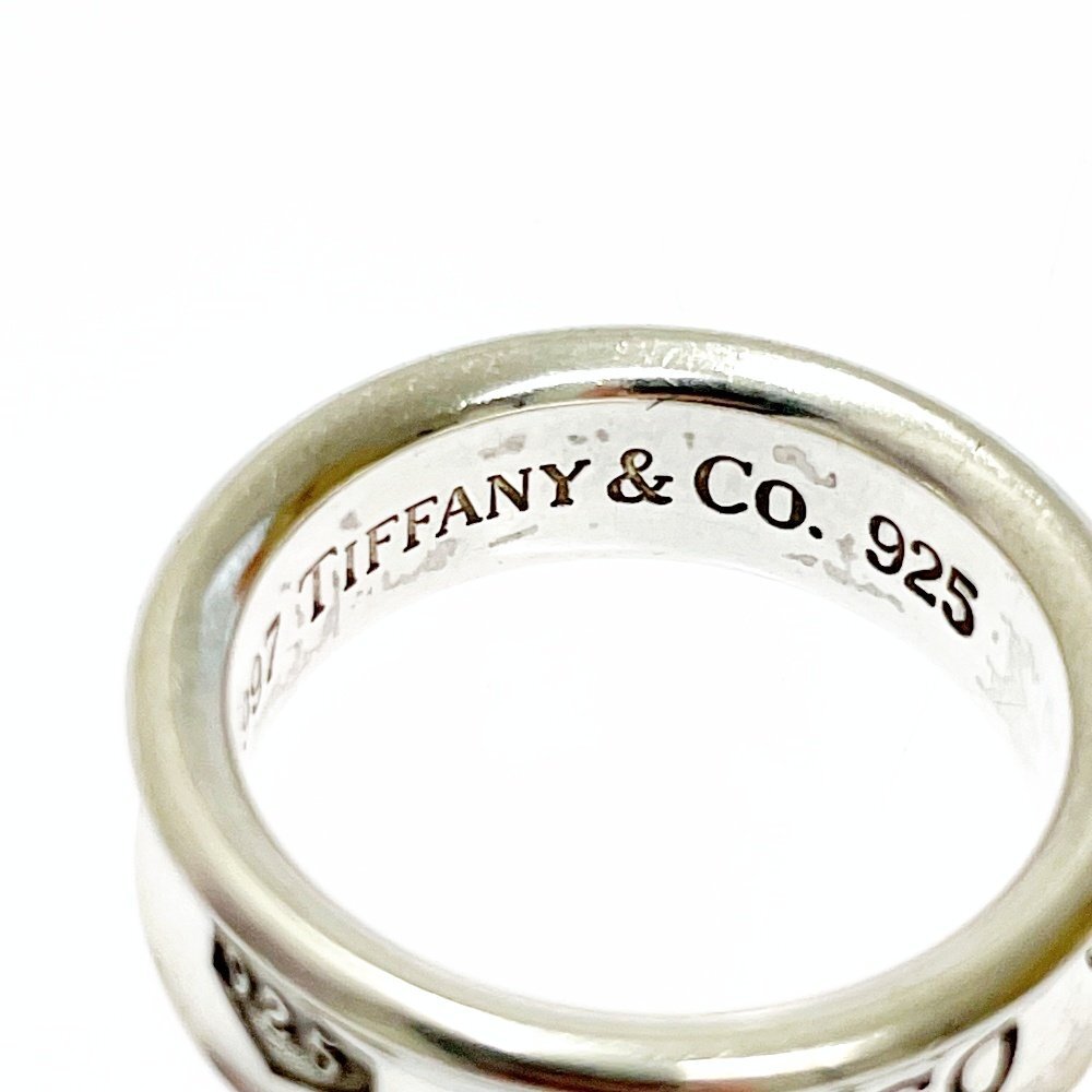 【1円スタート】TIFFANY & Co. ティファニー シルバー 1837 ナロー 8.2g 925刻印 指輪 リング 260773の画像5