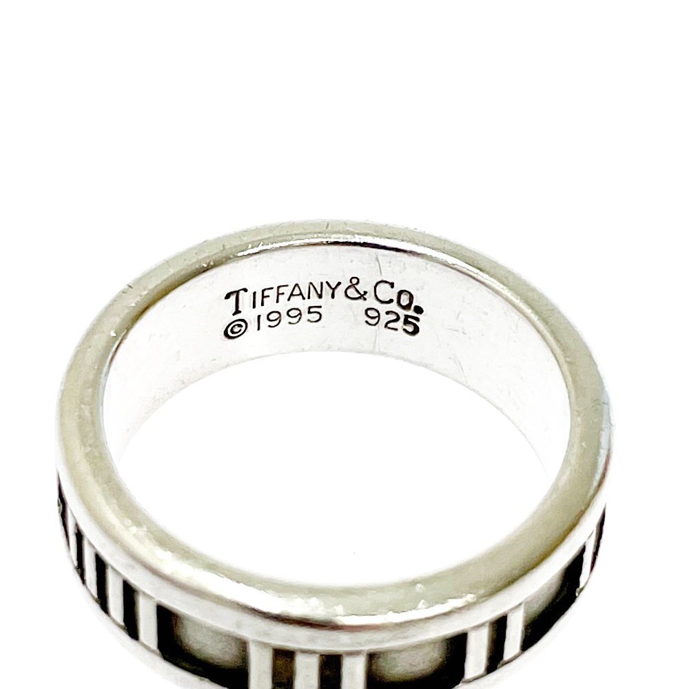 【1円スタート】TIFFANY & Co. ティファニー シルバー アトラス 5.5g 925刻印 指輪 リング 260766の画像5