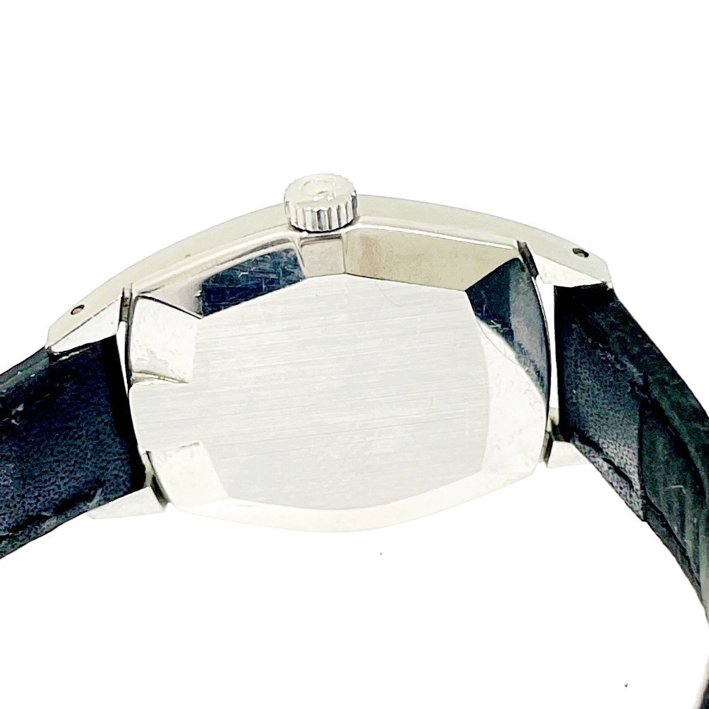 【1円スタート】OMEGA オメガ デビル SS シルバー文字盤 手巻き レディース腕時計 263143の画像6