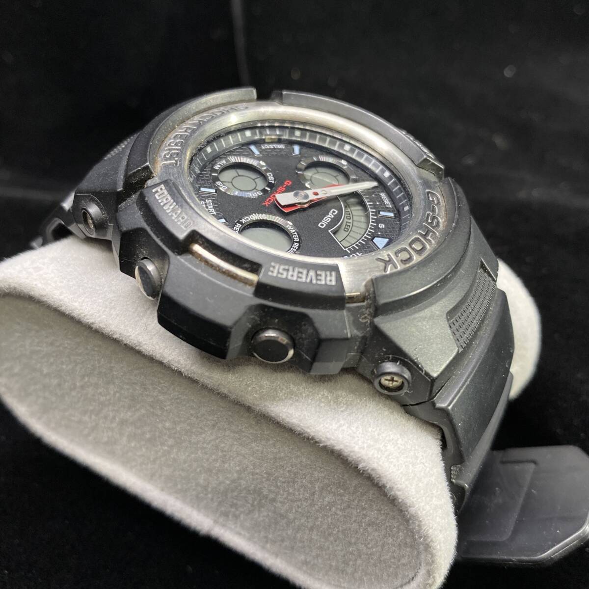 1円～ 6T50430324 CASIO カシオ G-SHOCK デジアナ AW-590 QZ クォーツ - メンズ 腕時計 コレクション 現状品_画像5