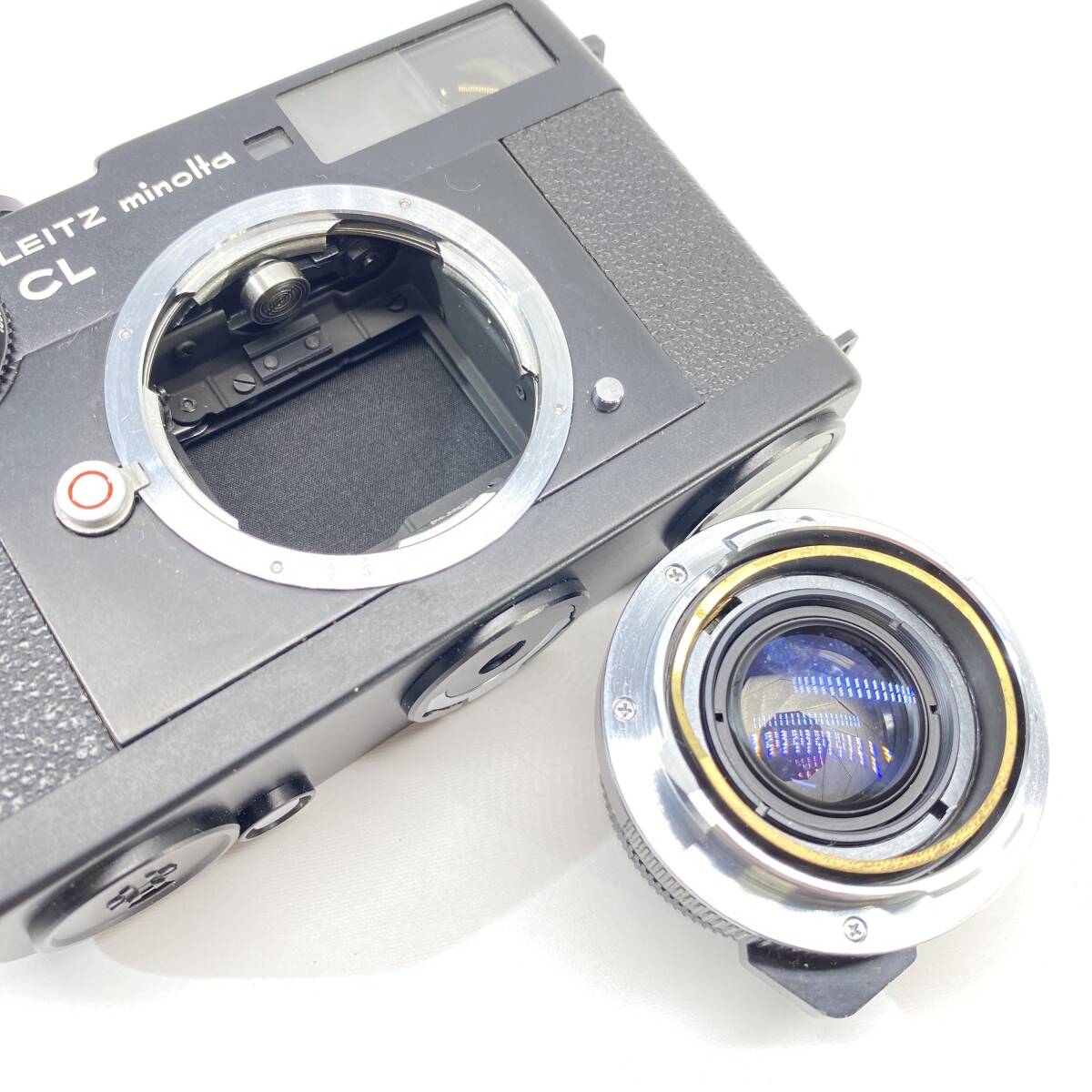 1円～ 6T10010324 MINOLTA ミノルタ LEITZ CL ボディ フィルムカメラ M-ROKKOR 1:2 f=40mm カメラ 撮影機器 シャッターOKの画像5