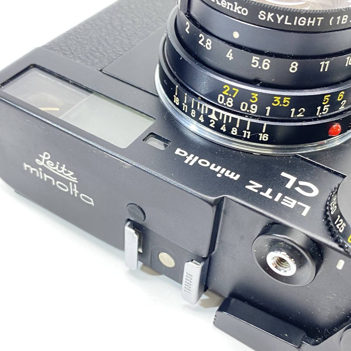 1円～ 6T10010324 MINOLTA ミノルタ LEITZ CL ボディ フィルムカメラ M-ROKKOR 1:2 f=40mm カメラ 撮影機器 シャッターOKの画像9