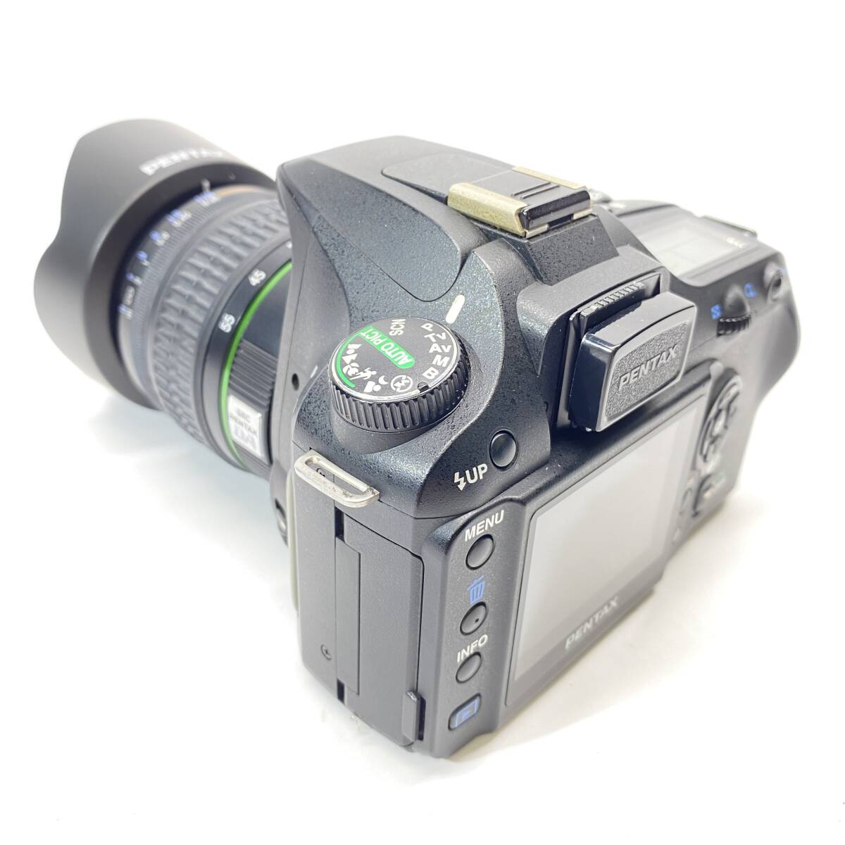 1円～ 6T30540424 PENTAX ペンタックス デジタルカメラ K100D smc PENTAX-DA 1:3.5-5.6 18-55mm AL カメラ 撮影機器 通電動作未確認