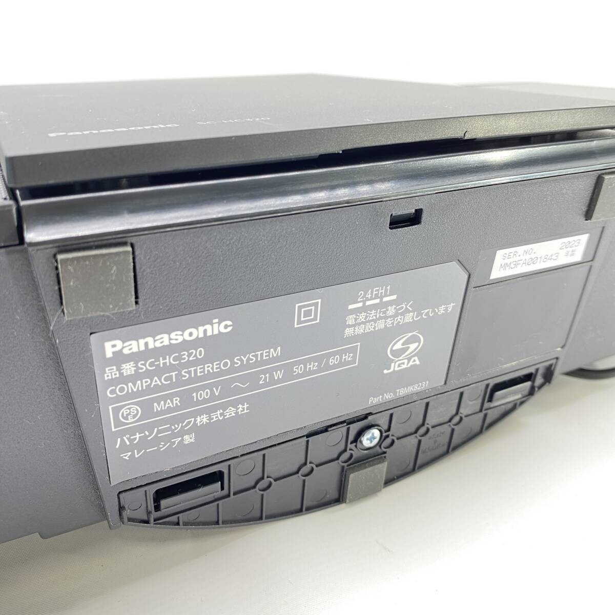 1円～ 0T30220424 Panasonic パナソニック コンパクトステレオシステム SC-HC320-K オーディオ機器 音響機器 簡易動作OK_画像7