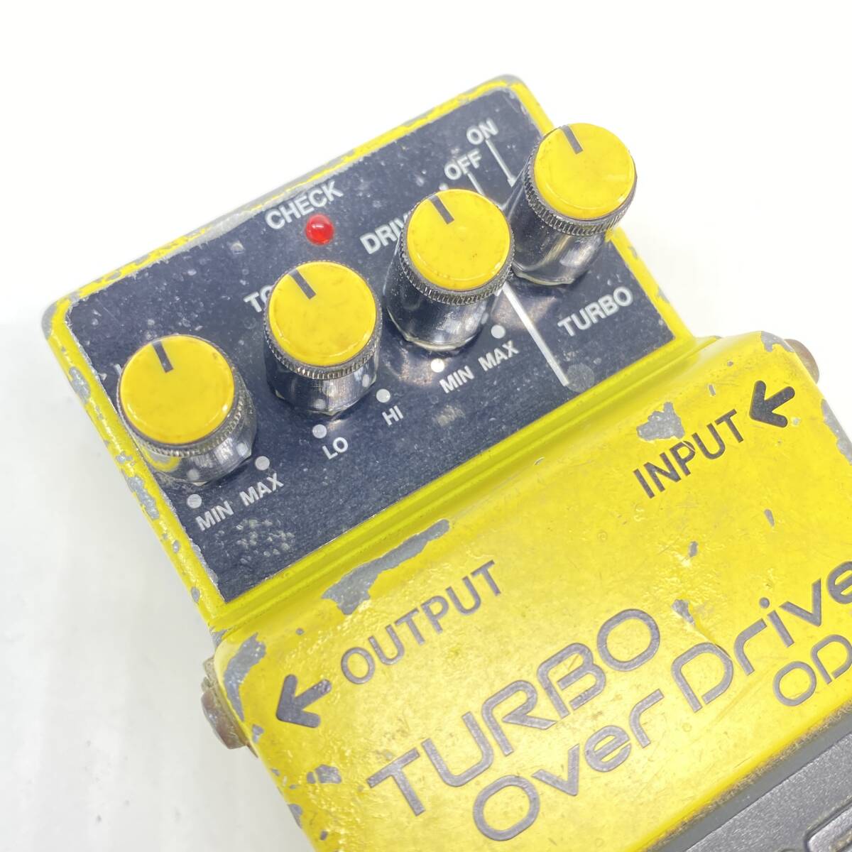 1円～ 6T30130424 BOSS ボス エフェクター TURBO OverDrive ターボオーバードライブ OD-2 動作未確認 現状品_画像7