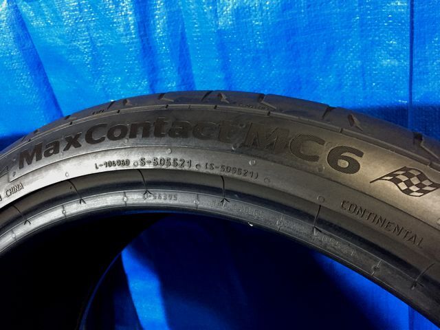 ◆◇Continental　MaxContactMC6　205/40R18　2本　2019年製◇◆_画像8