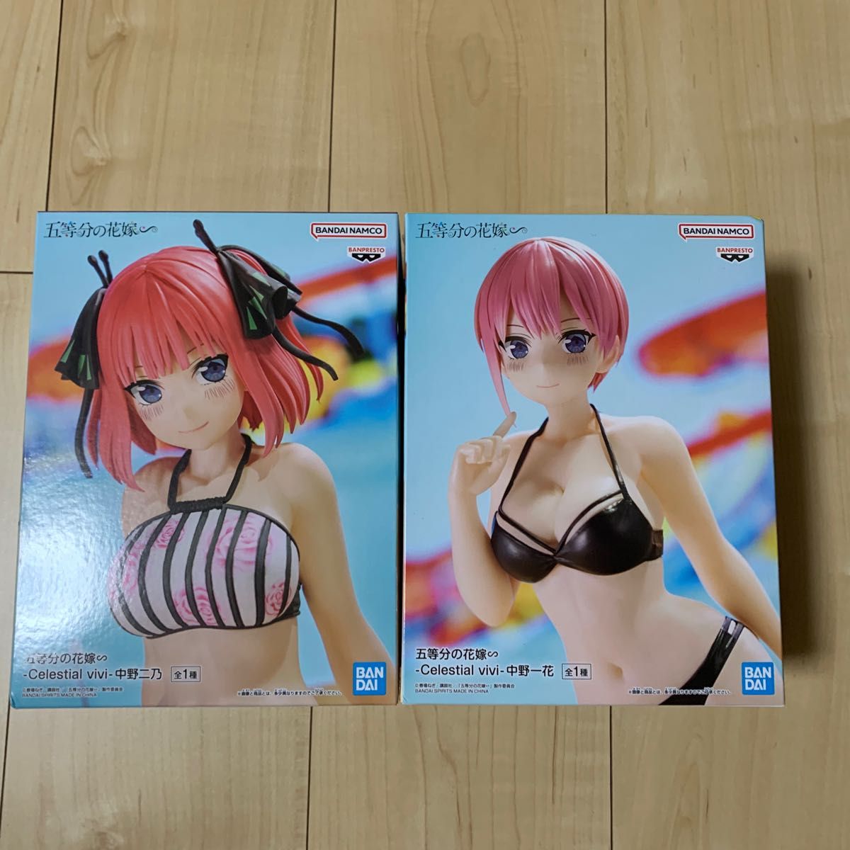 【新品】五等分の花嫁 二乃 ＆ 一花 Celestial vivi フィギュア