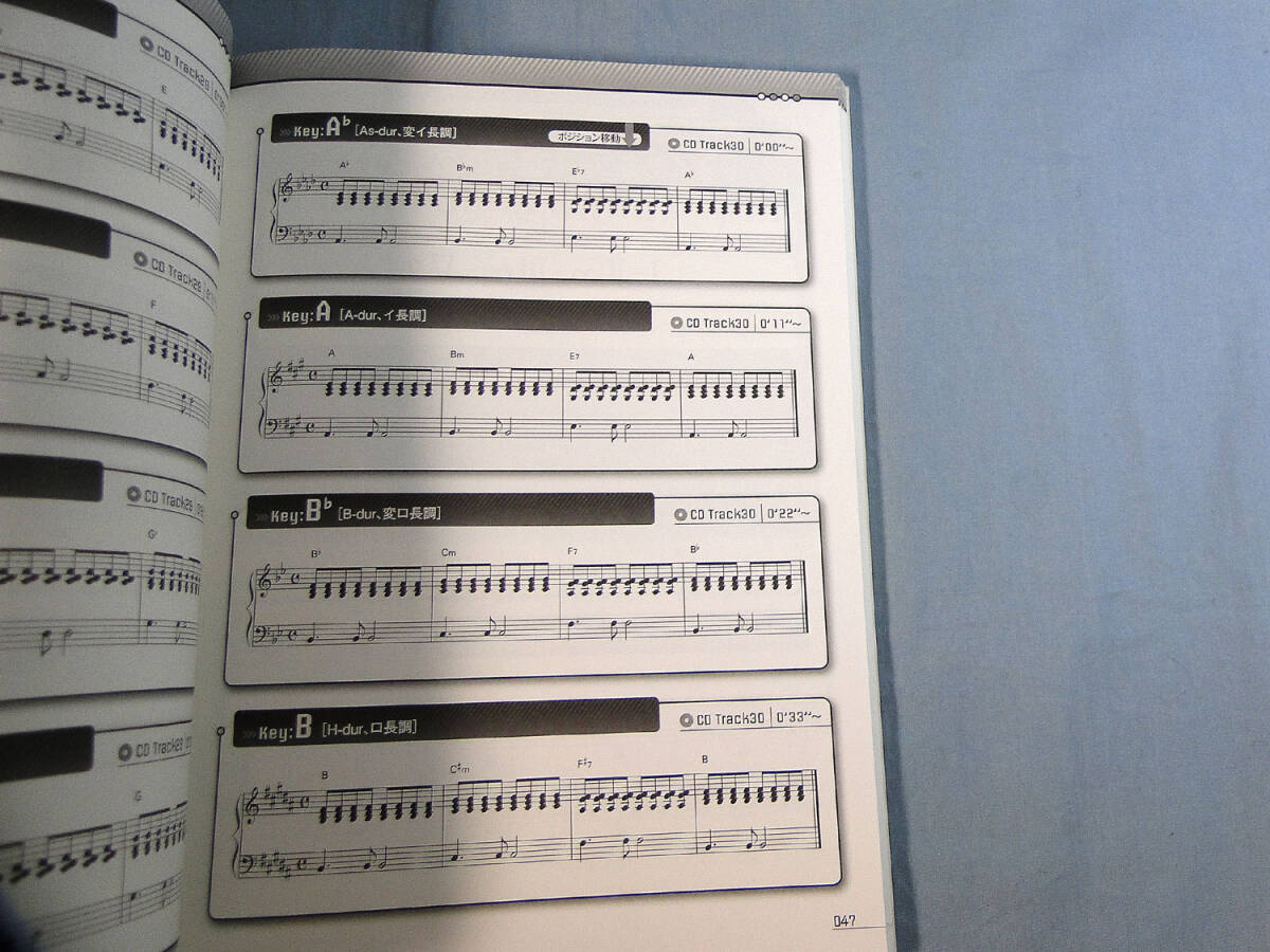 o) ピアニストのためのコード・ヴォイシング便利帳 CD付[2]4513_画像3