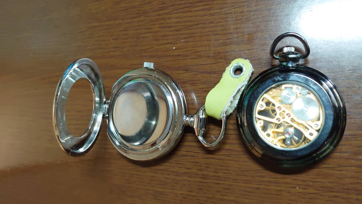 1 иен ~ карманные часы 2 шт. комплект 