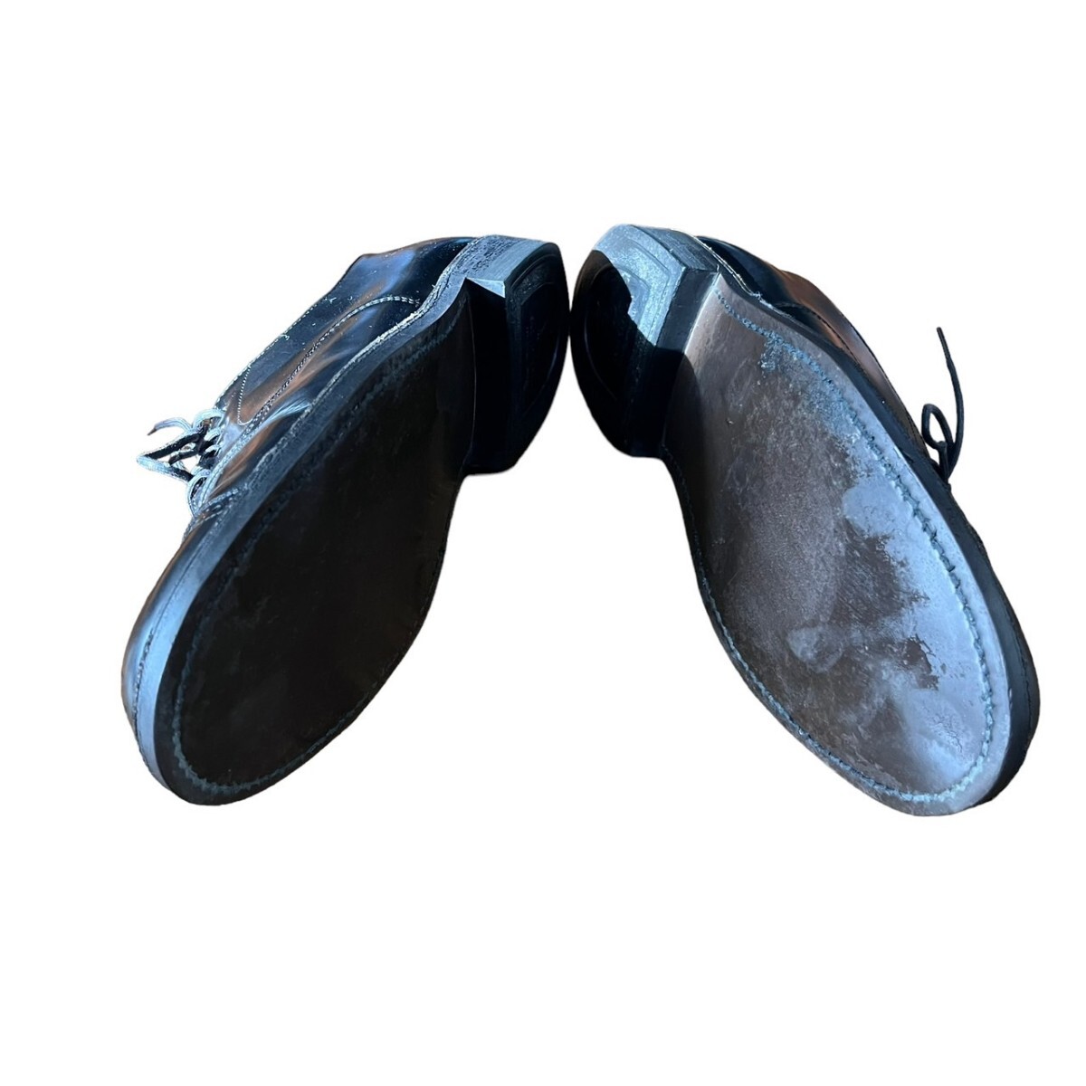 【美品】リーガル ストレートチップ ビジネスシューズ 本革 レザー 25cm 黒 革靴 レザー 本革 レザーシューズ インペリアルグレードの画像8