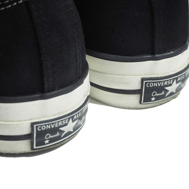 F6521R39 ■CONVERSE Addict コンバースアディクト■ CHUCK TAYLOR SB-SUEDE OX low スエードスニーカー ブラック US10.5/29cm 黒 1CJ541の画像4