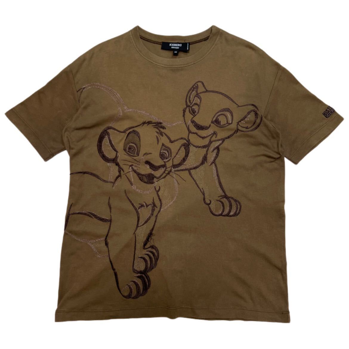 Rare 90s ICEBERG HYSTORY DISNEY “The Lion King” T-shirt archive collection vintage アイスバーグ ディズニー ライオンキング 希少_画像1