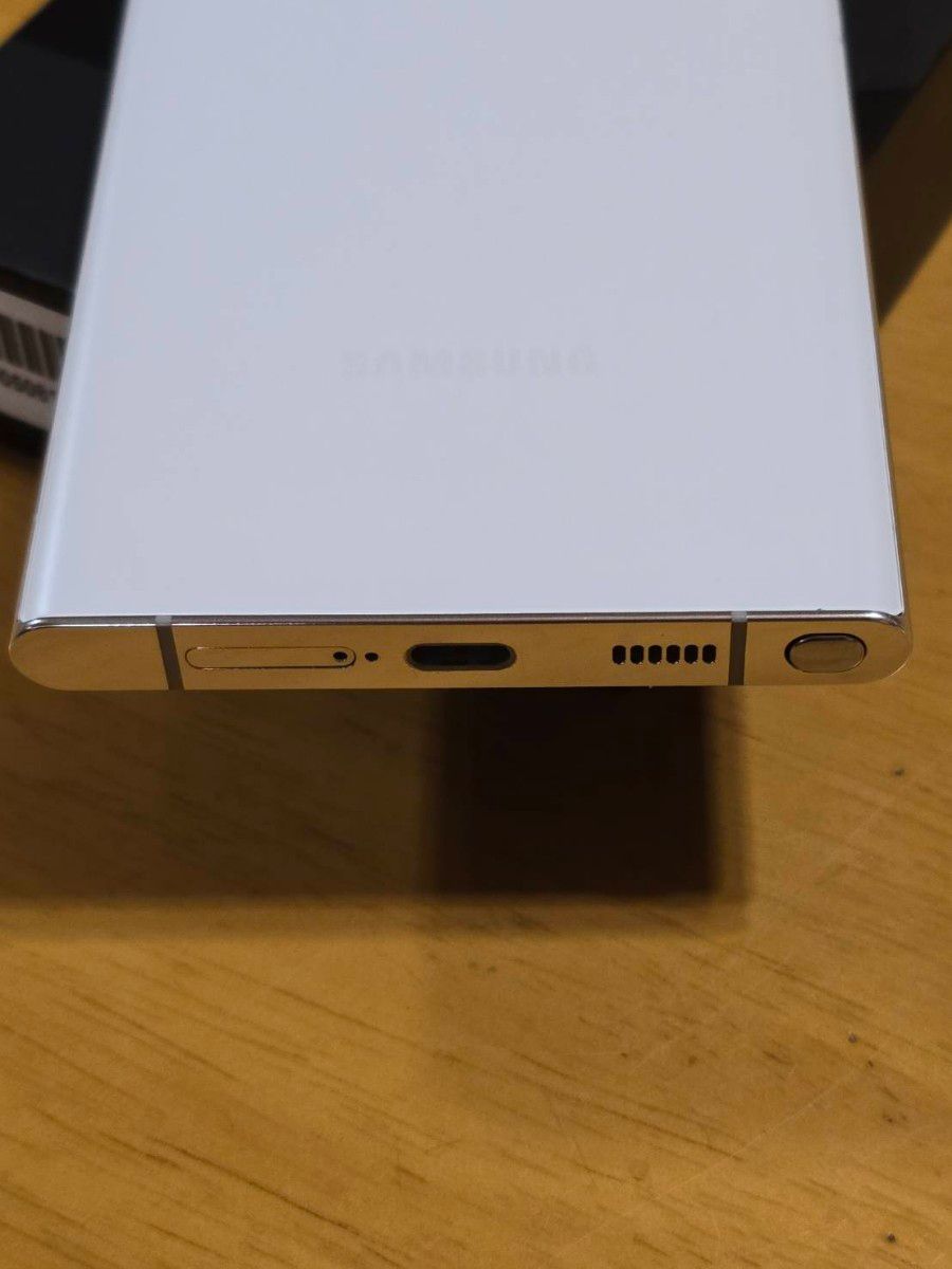GalaxyS22ultra 512GB 香港版 ファントムホワイト極極美品!!