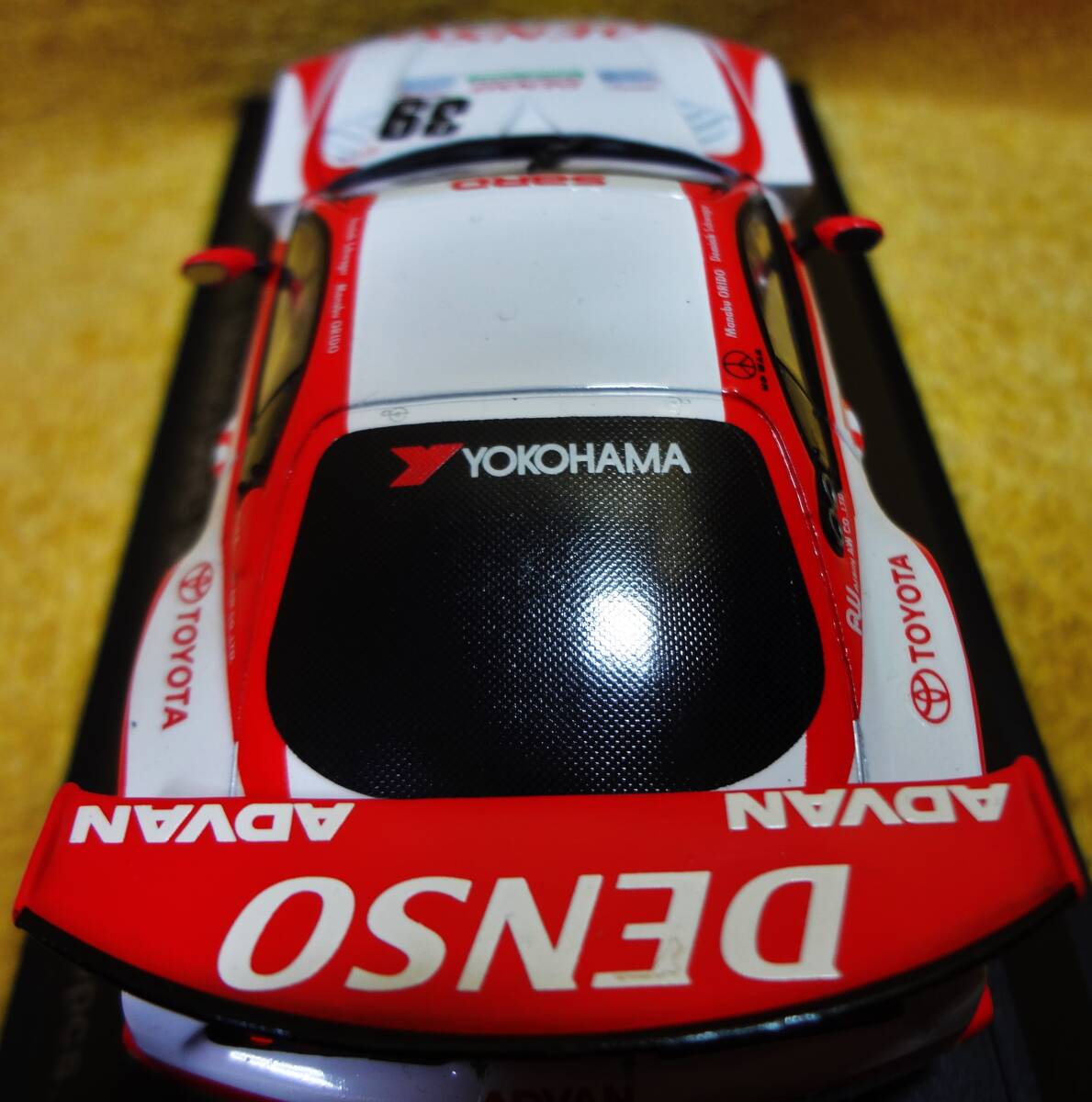 ★【中古】サイン入り EBBRO JGTC 2003 DENSO SARD SUPRA one of 2016pcs デンソー サード スープラ ★ 送料520円の画像8