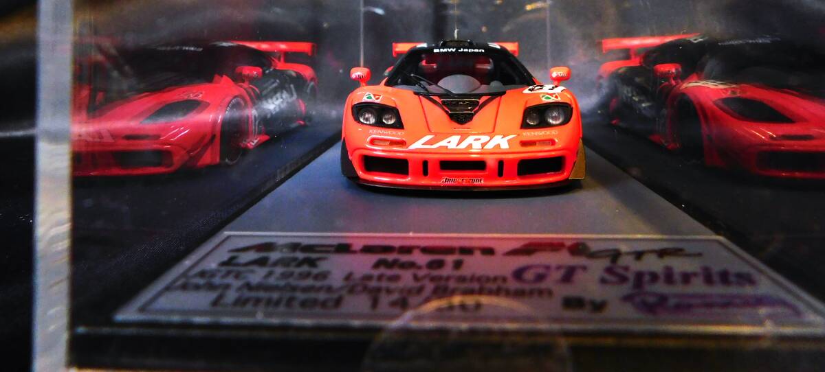 ★★Romu ロム 1/43 Lark McLaren F1 GTR マクラーレン LARK JGTC 1996 Late Version #61 限定Limited 14/30★★の画像9
