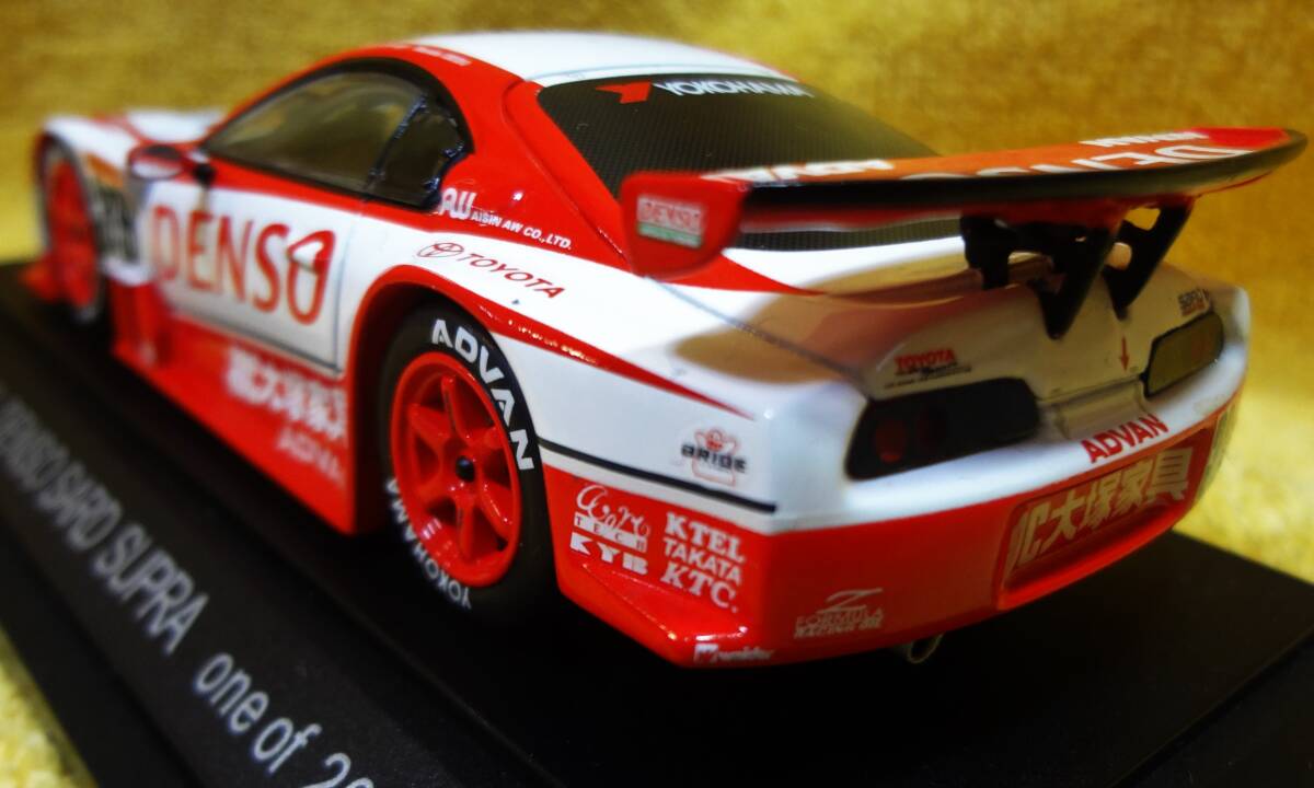 ★【中古】サイン入り EBBRO JGTC 2003 DENSO SARD SUPRA one of 2016pcs デンソー サード スープラ ★ 送料520円の画像7