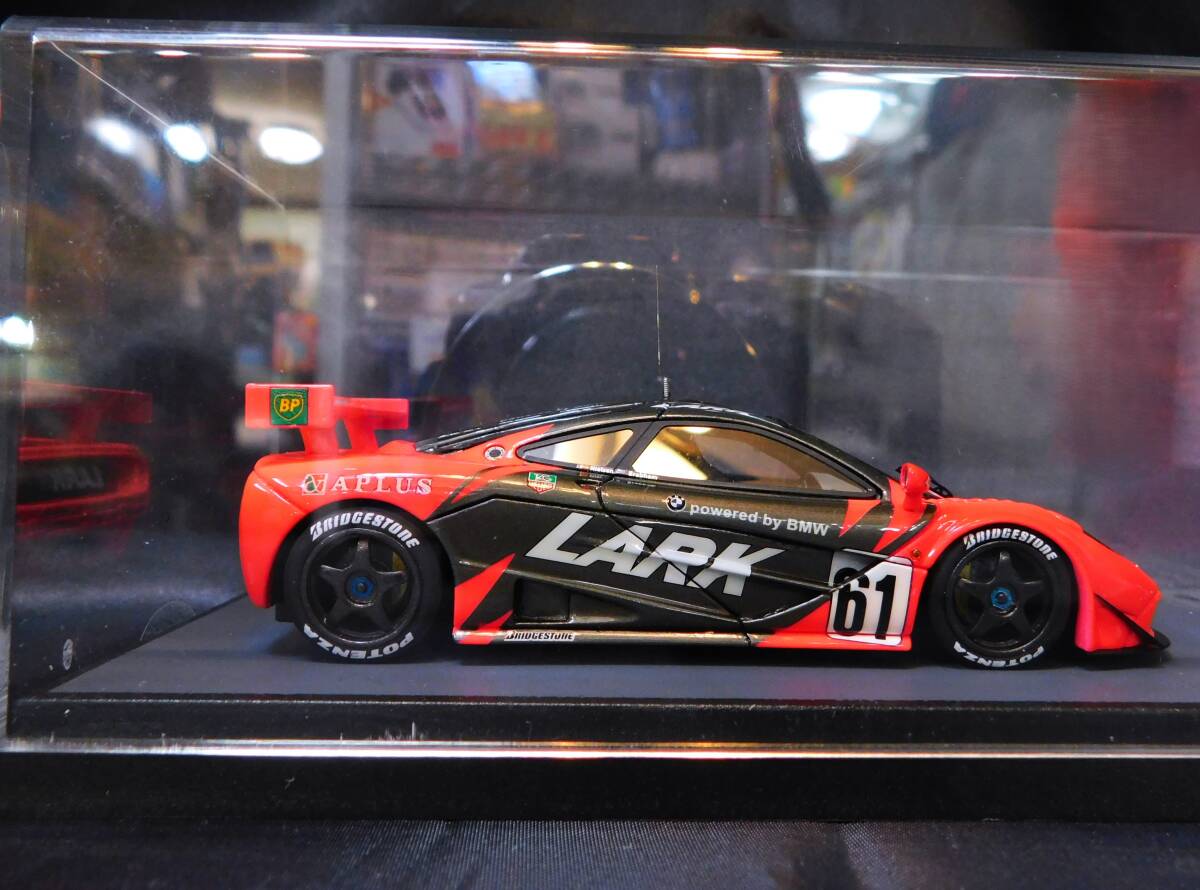 ★★Romu ロム 1/43 Lark McLaren F1 GTR マクラーレン LARK JGTC 1996 Late Version #61 限定Limited 14/30★★の画像5