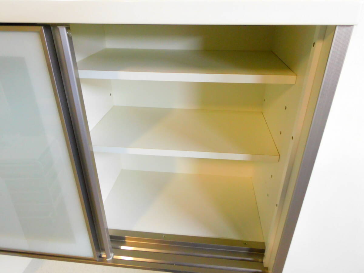 m600 NITORInitoli кухня панель алюминий 100 ширина примерно 100cm буфет плита панель белый мягко закрывающийся 