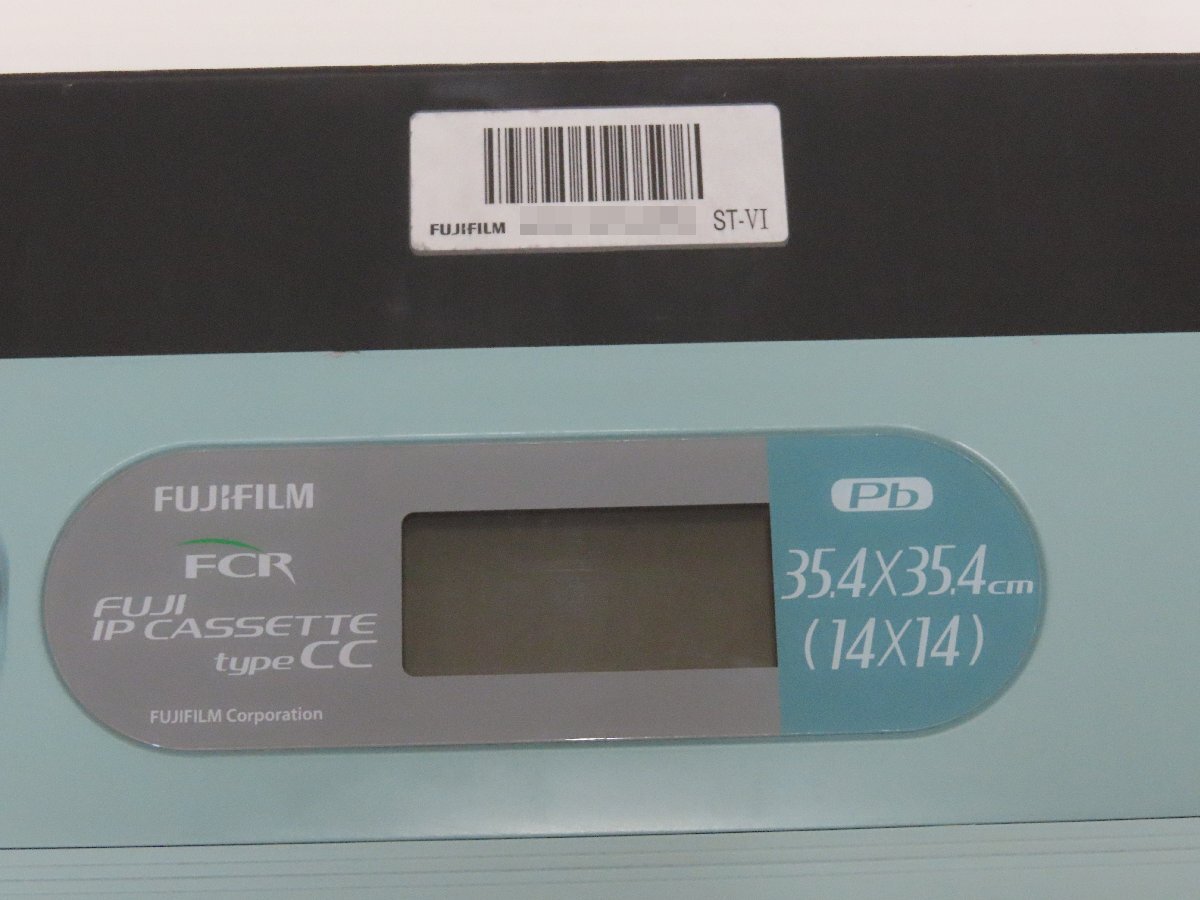 100☆ FUJIFILM　FCR IP CASSETTE type CC 14×14　35.4X34.4cm　カセッテ 富士フイルム　部品取り◆0425-257_画像2